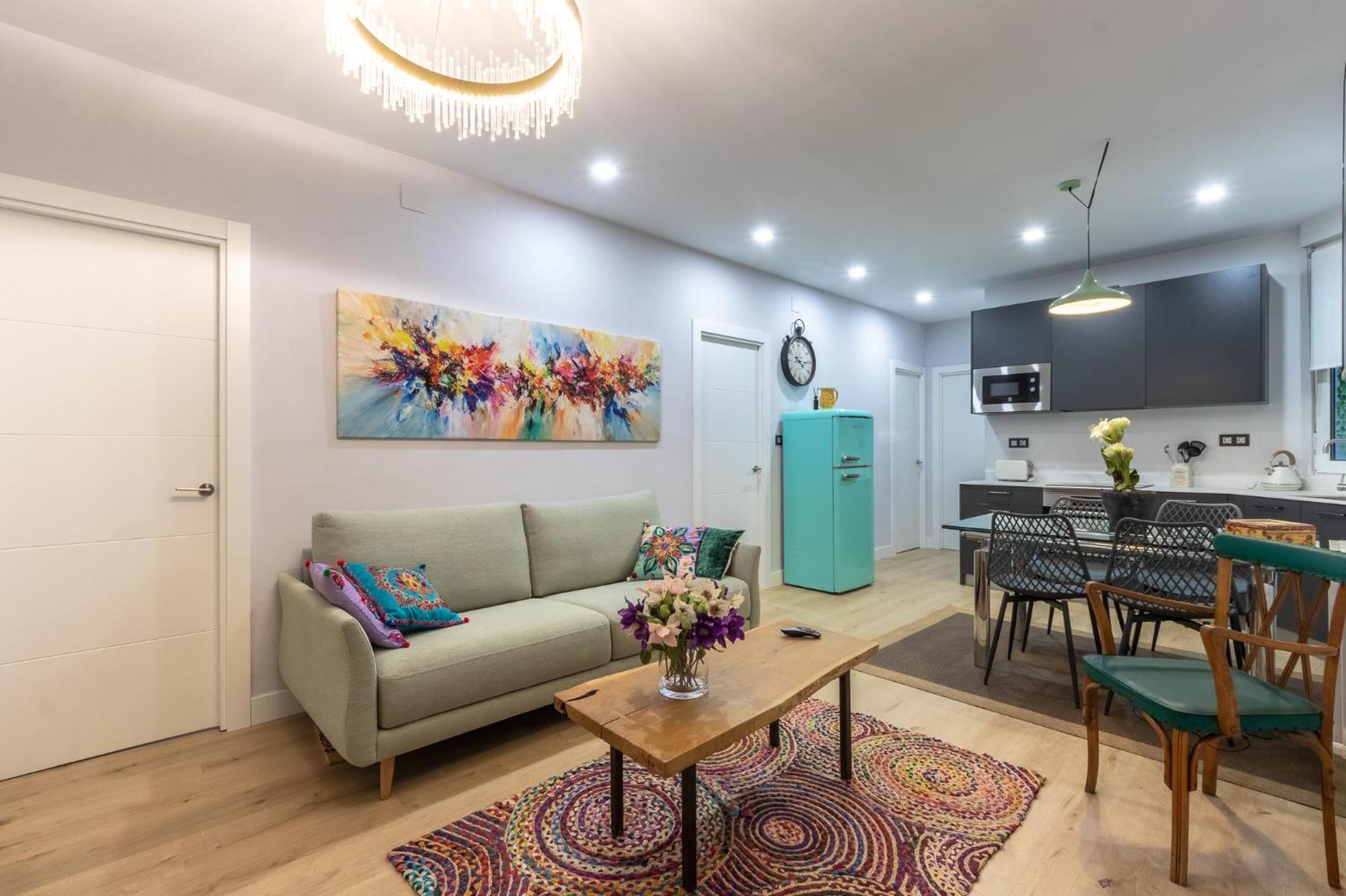 Acogedor Con Estilo Unico Junto Centro Azkuna