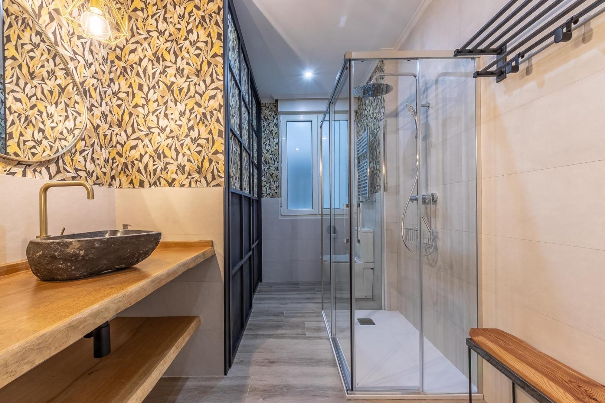 Acogedor Con Estilo Unico Junto Centro Azkuna Appartamento Bilbao
