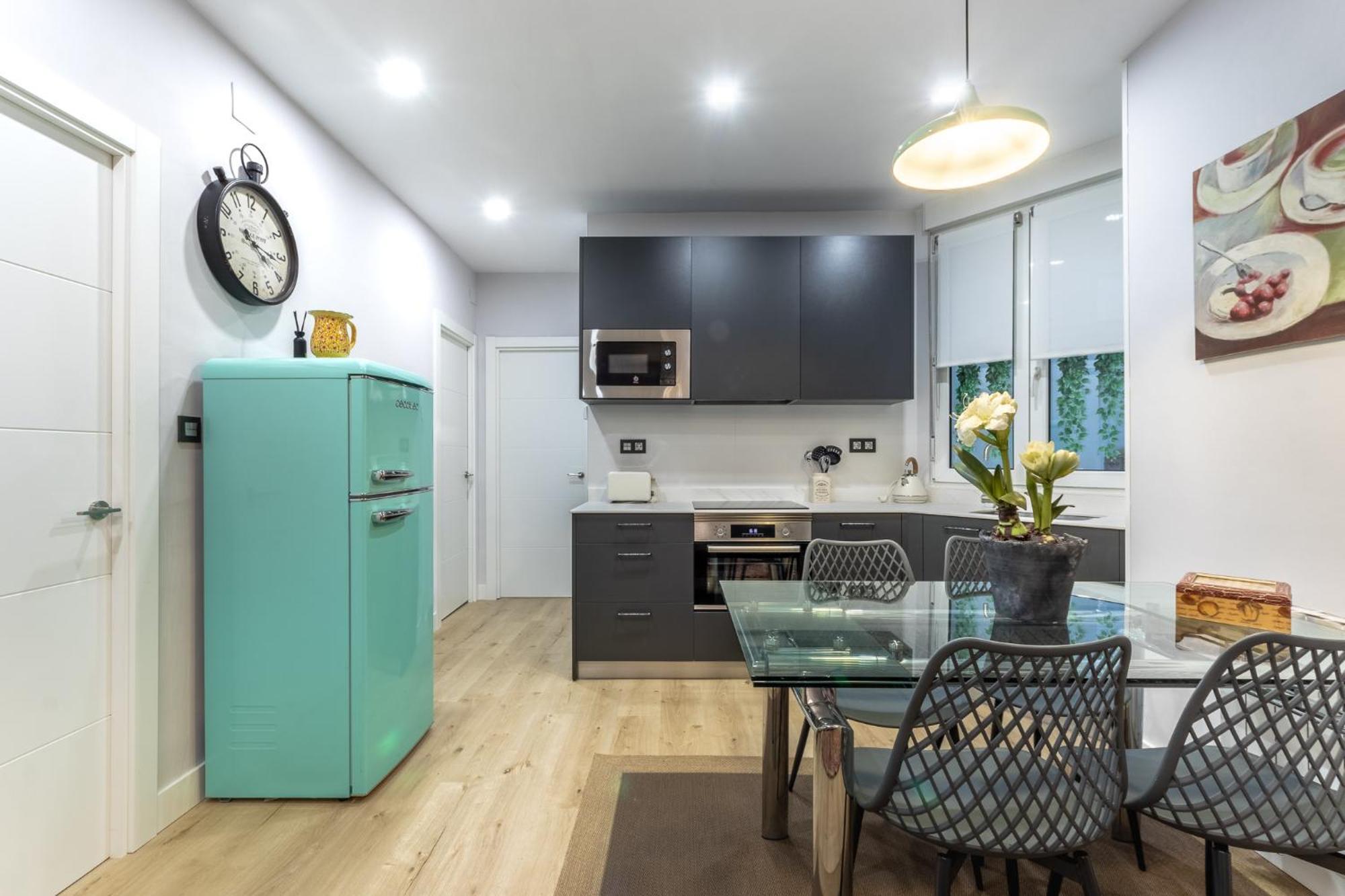 Acogedor Con Estilo Unico Junto Centro Azkuna Apartamento
